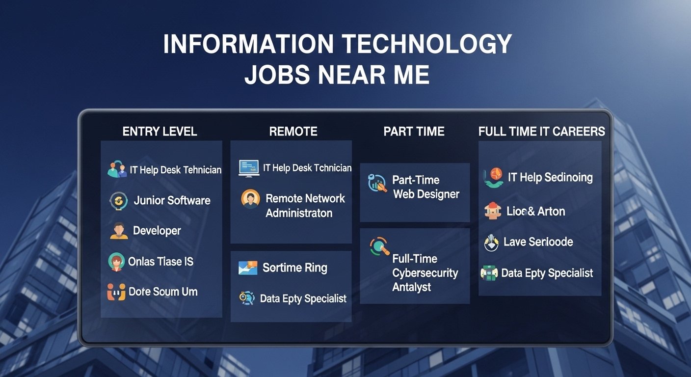 information technology jobs near me