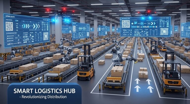 what is one way that technology can improve the distribution of goods